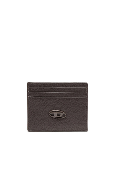  Diesel   Card Case In Grained Leather   Card Cases   Man   Brown 