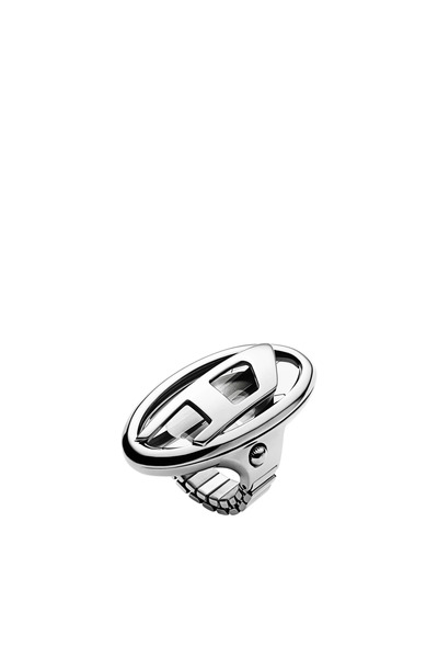  Diesel   D Era Stainless Steel Ring Watch   Timeframes   Woman   Silver 
