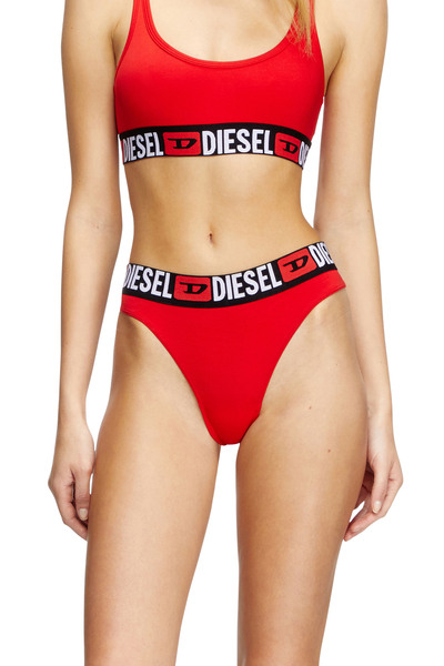  Diesel   3 Pack Thongs With Logo Waist   Strings   Woman   Multicolor 