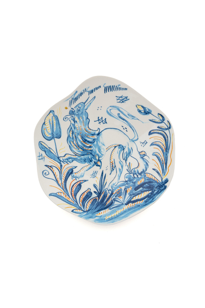  Diesel   Pocelain Soupe Plate   Plates   Unisex   Multicolor 