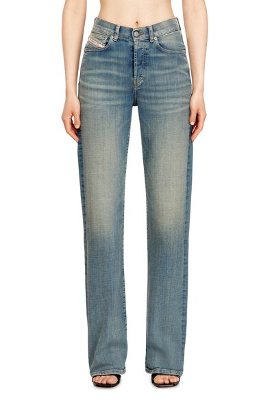  Diesel   Regular Jeans High Waist 1971 D Sent   Jeans   Woman   Blue 
