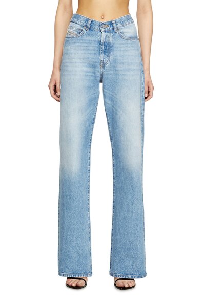  Diesel   Regular Jeans High Waist 1971 D Sent   Jeans   Woman   Blue 