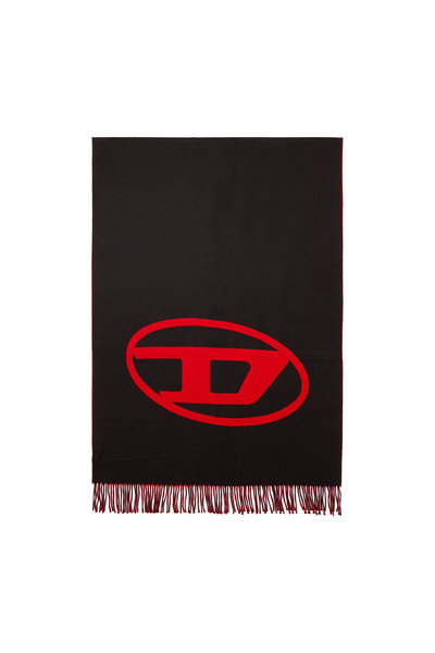  Diesel   Reversible Two Tone Wool Scarf   Scarf   Man   Multicolor 
