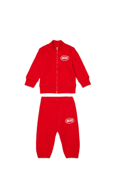  Diesel   Sweat Set With Logo Print   Jumpsuits   Unisex   Red 