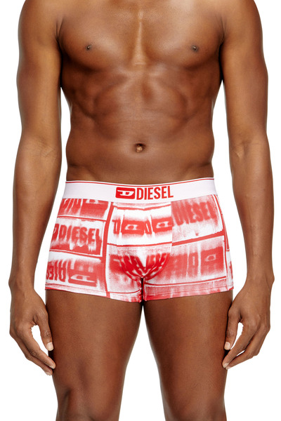  Diesel   Three Pack Boxer Briefs In Stretch Cotton   Trunks   Man   Multicolor 