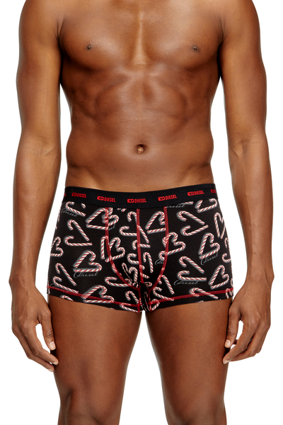  Diesel   Three Pack Stretch Cotton Boxer Briefs   Trunks   Man   Multicolor 