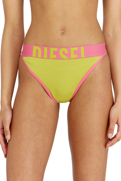  Diesel   Three Pack Stretch Cotton Multicolour Thongs   Strings   Woman   Multicolor 