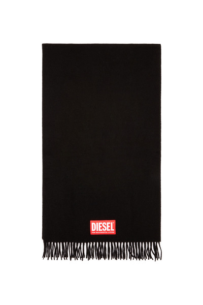  Diesel   Wool Blend Scarf   Scarf   Man   Black 