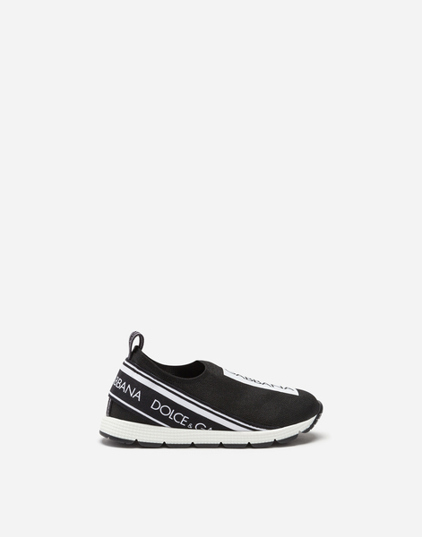  Dolce & Gabbana First Steps Sorrento Slip-on Sneakers With Logo Tape - Woman Shoes For First Steps (19-26) Multi-colored 20 