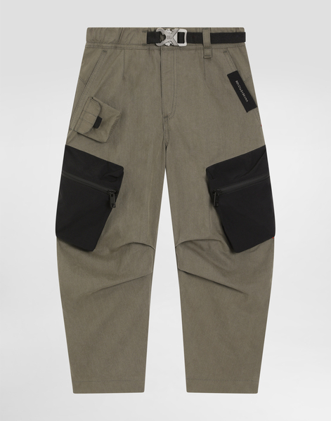  Dolce & Gabbana Jogging Trousers In Vintage Technical Canvas - Man Trousers And Shorts Multicolor 8 Years 