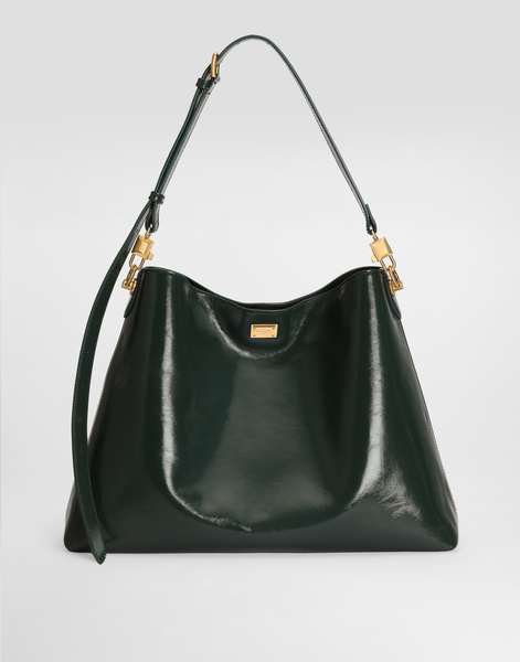  Dolce & Gabbana Large Vittoria Calfskin Shoulder Bag - Woman Shoulder And Crossbody Bags Green Onesize 