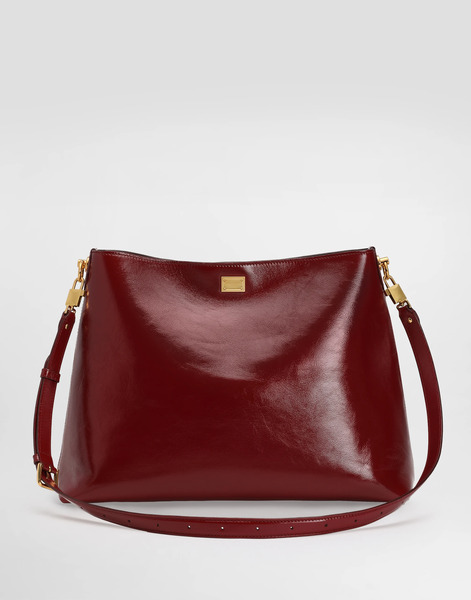  Dolce & Gabbana Large Vittoria Calfskin Shoulder Bag - Woman Shoulder And Crossbody Bags Red Onesize 