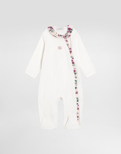  Dolce & Gabbana 3-piece Poplin Gift Set With Flower Print - Woman Gift Sets And Babygrows Multi-colored 6/9 Months 