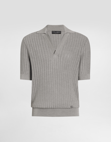  Dolce & Gabbana Polo M/c - Man Sweaters And Cardigans Gray 54 