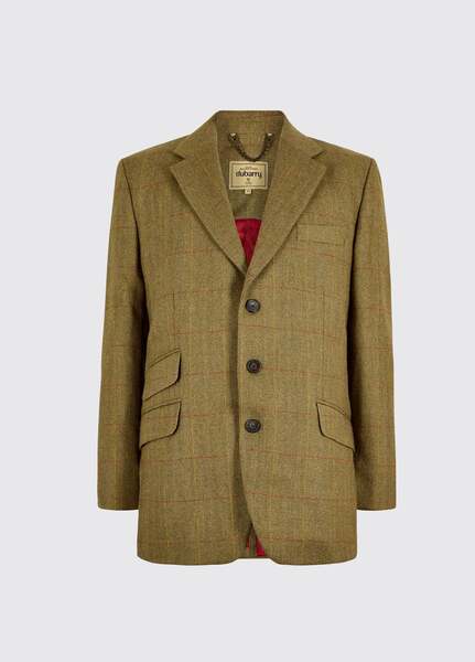  Dubarry Of Ireland Dubarry Ashmeadow Men's Three Button Tweed Jacket   Elm 