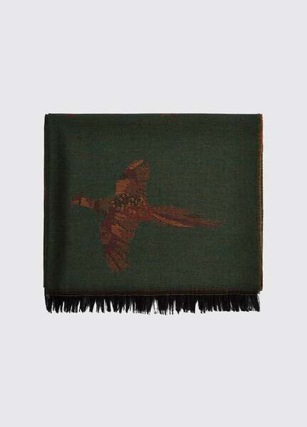  Dubarry Of Ireland Dubarry Birchdale Wool Stole   Ivy 