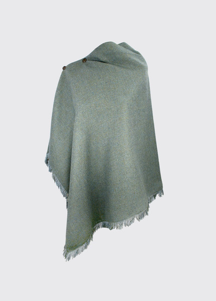  Dubarry Of Ireland Dubarry Hazelwood Tweed Poncho   Rowan 