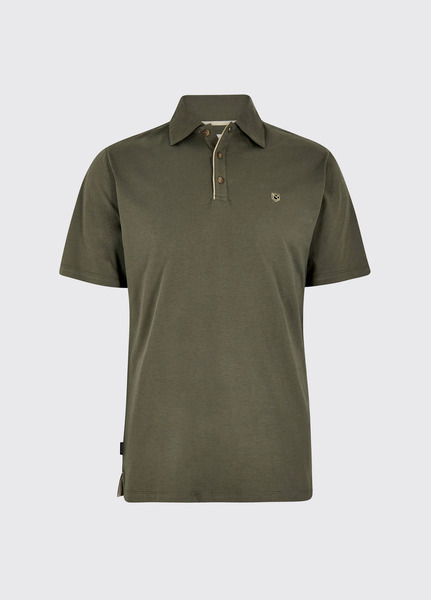  Dubarry Of Ireland Dubarry Kilmurray Men's Three Button Polo   Kelp 