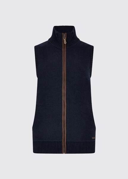  Dubarry Of Ireland Dubarry Sheedy Knit Bodywarmer   Navy 