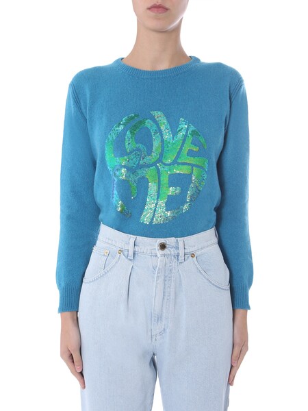  Alberta Ferretti Alberta Ferretti love Me Sweater 