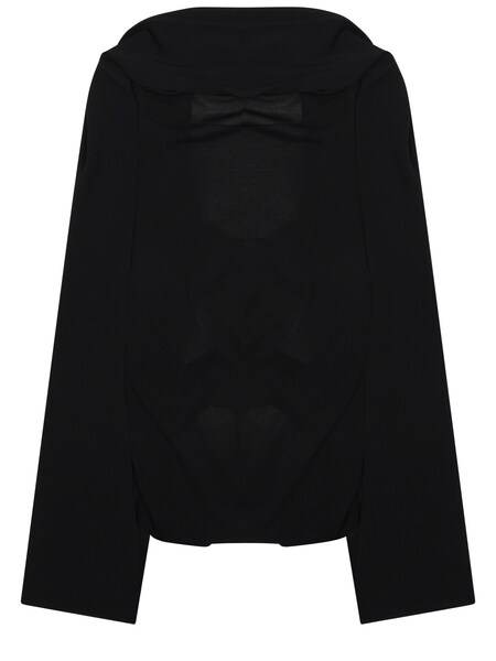  Alberta Ferretti Alberta Ferretti Top In Chiffon 