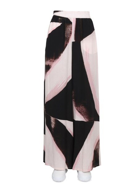  Alexander Mcqueen Alexander Mcqueen Brushstroke Graphic Pants 