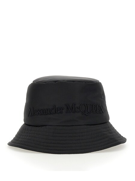  Alexander Mcqueen Alexander Mcqueen Bucket Hat With Logo 