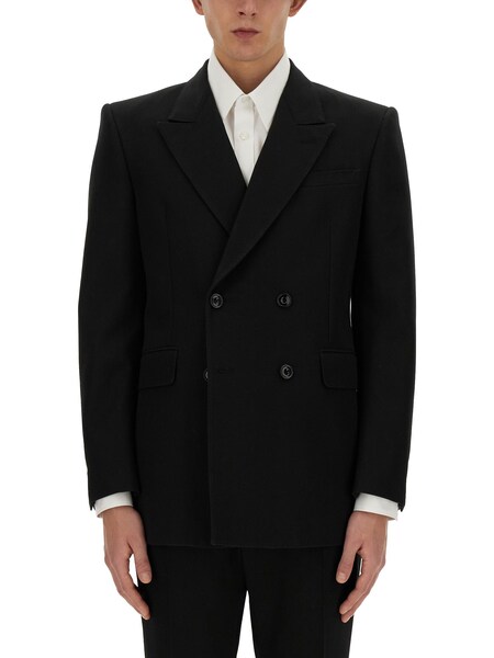  Alexander Mcqueen Alexander Mcqueen Double Breasted Jacket 