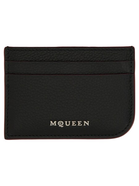  Alexander Mcqueen Alexander Mcqueen Leather Card Holder 