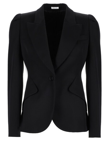  Alexander Mcqueen Alexander Mcqueen Single Breasted Jacket 