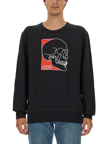  Alexander Mcqueen Alexander Mcqueen Sweatshirt With Logo 