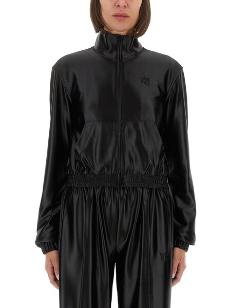  Alexander Wang Alexander Wang Satin Faille Sweatshirt 