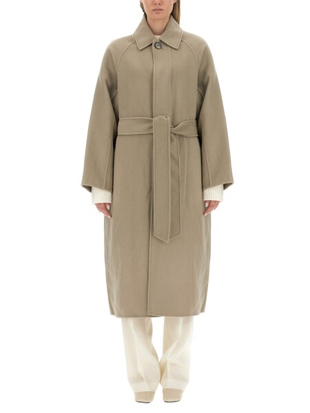  Ami Paris Ami Paris Belted Coat 