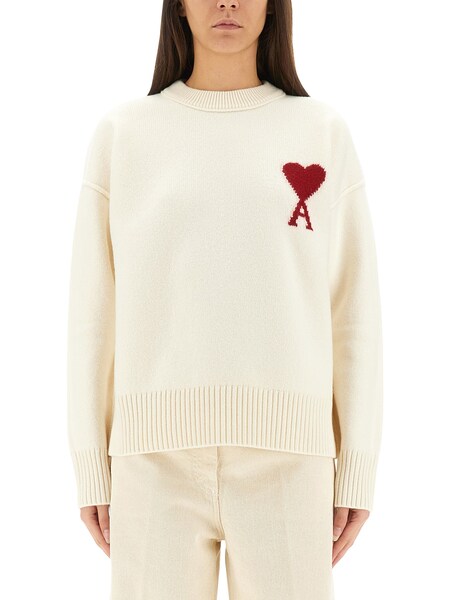 Ami Paris Ami Paris Wool Logo Sweater 
