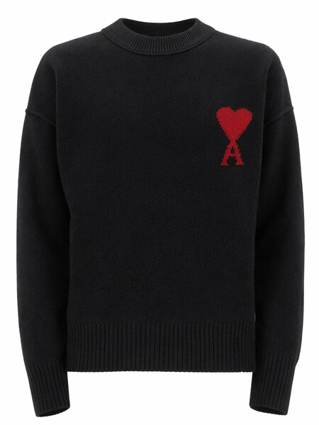  Ami Paris Ami Paris Wool Logo Sweater 