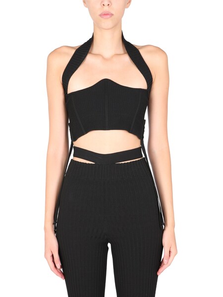 Andreadamo Andreadamo Ribbed Bustier 