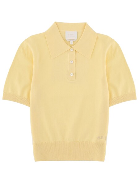  A.p.c. A. P.c. Polo With Logo 