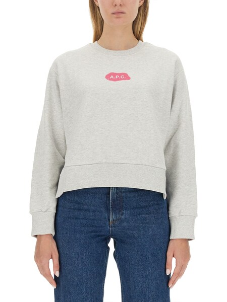  A.p.c. A. P.c. Sweatshirt With Logo 