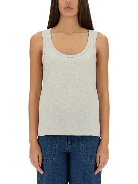  A.p.c. A. P.c. Tops With Logo 