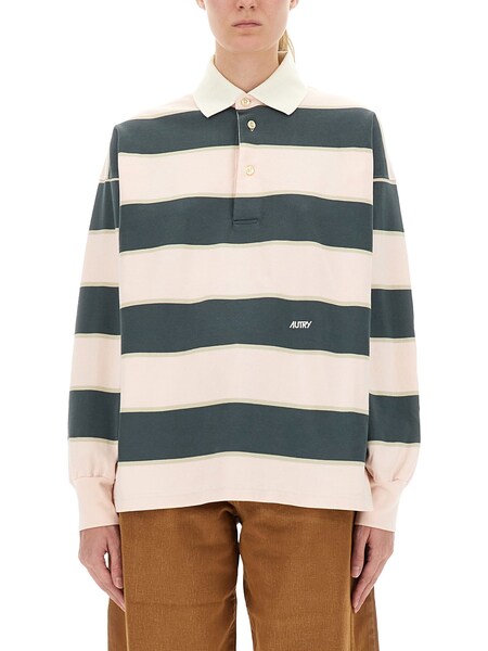  Autry Autry Striped Polo. 