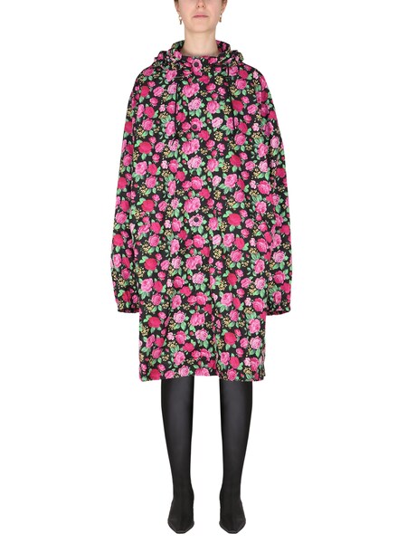  Balenciaga Balenciaga Coat With Floral Pattern 