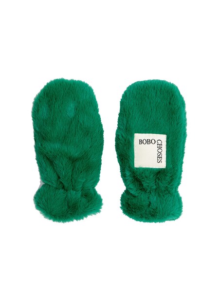  Bobo Choses Bobo Choses B. C Furry Mittens 