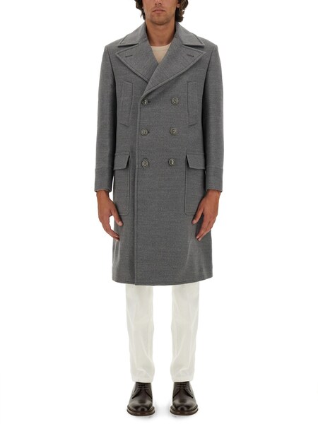  Brunello Cucinelli Brunello Cucinelli Double Breasted Coat 
