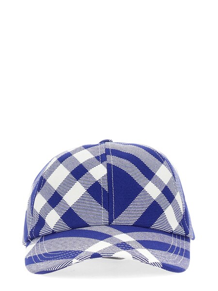  Burberry Burberry Baseball Cap With Tartan Pattern 