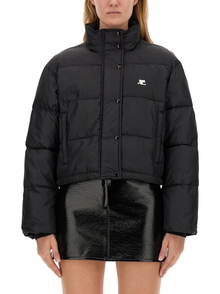  Courreges Courreges Down Jacket With Logo 