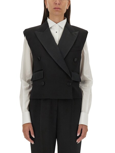  Dolce & Gabbana Dolce & Gabbana Double Breasted Sleeveless Jacket 