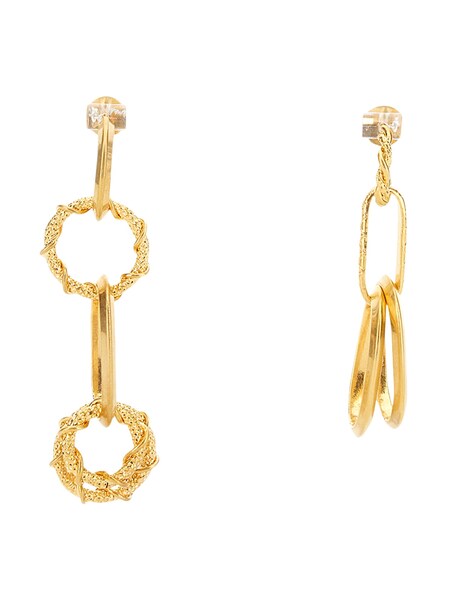  Dsquared Dsquared Earring With Chain Rings 
