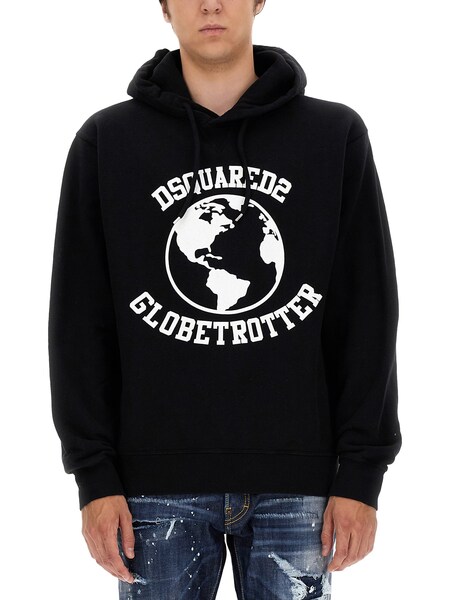  Dsquared Dsquared Globetrotter Sweatshirt 