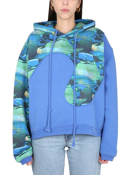  Erl Erl Sweatshirt With Print 