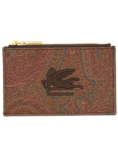  Etro Etro Card Holder arnica With Pegasus 
